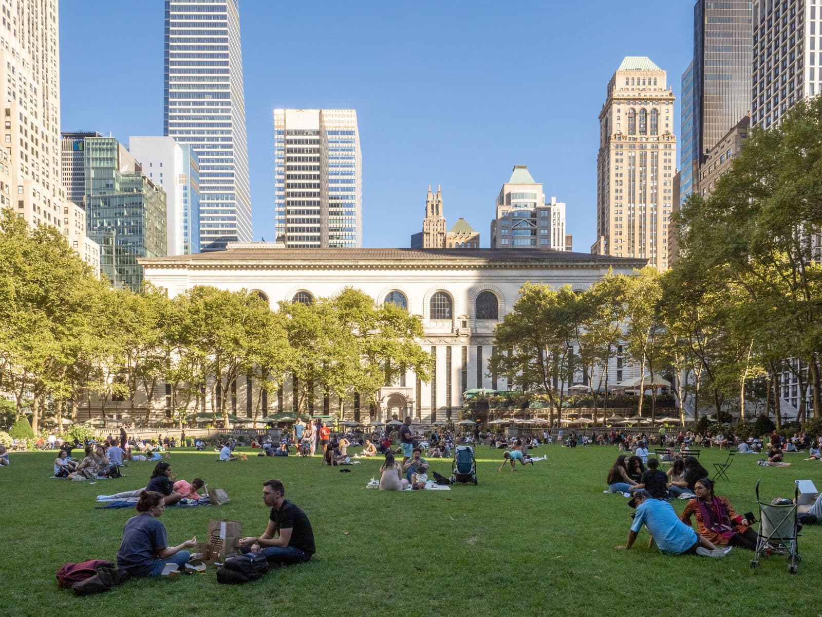 Piano in Bryant Park