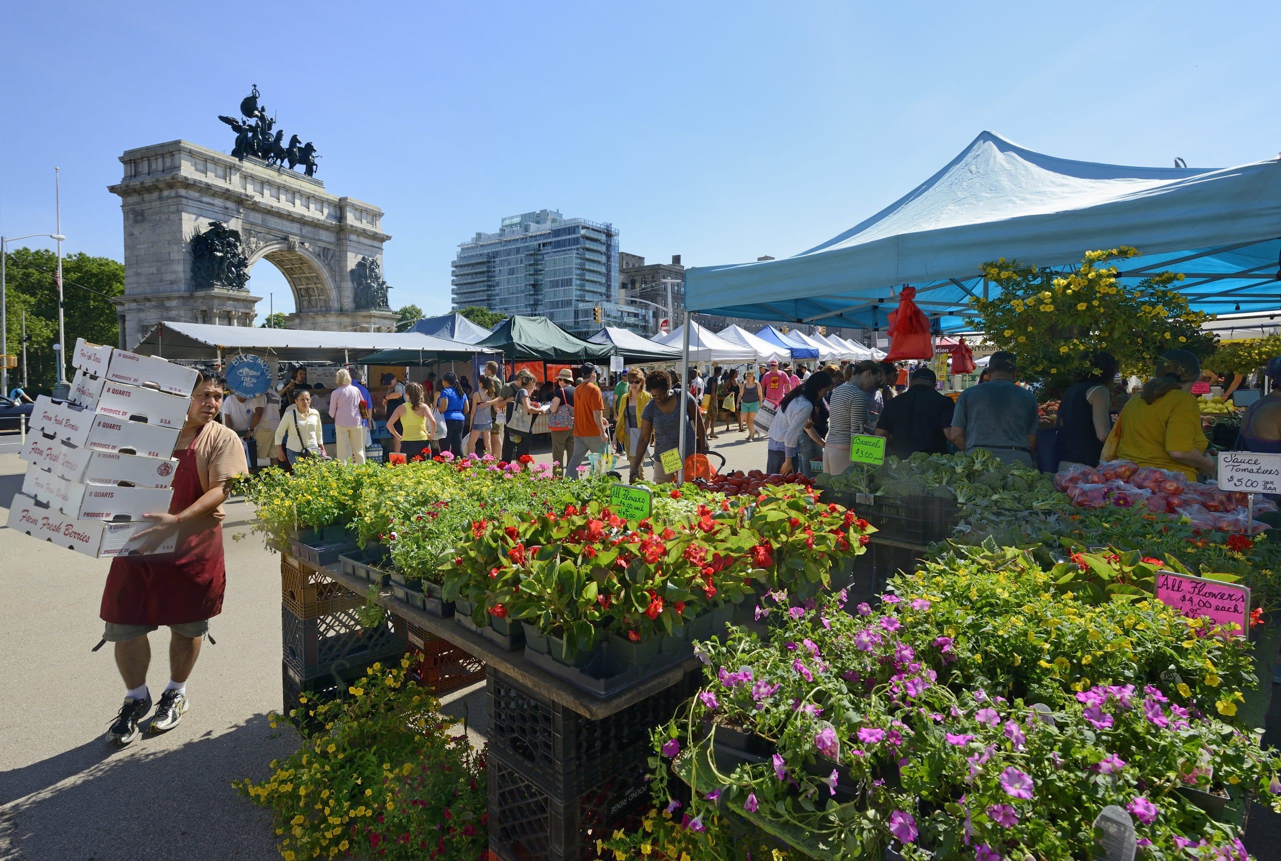 Sunday Greenmarket at Bartel-Pritchard Square
